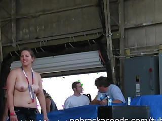wet ultra hot iowa biker chicks naked in public